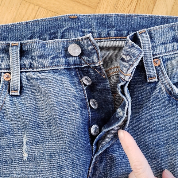 Levi's 501 CT (customized and tapered) jeans - Picture 5 of 7